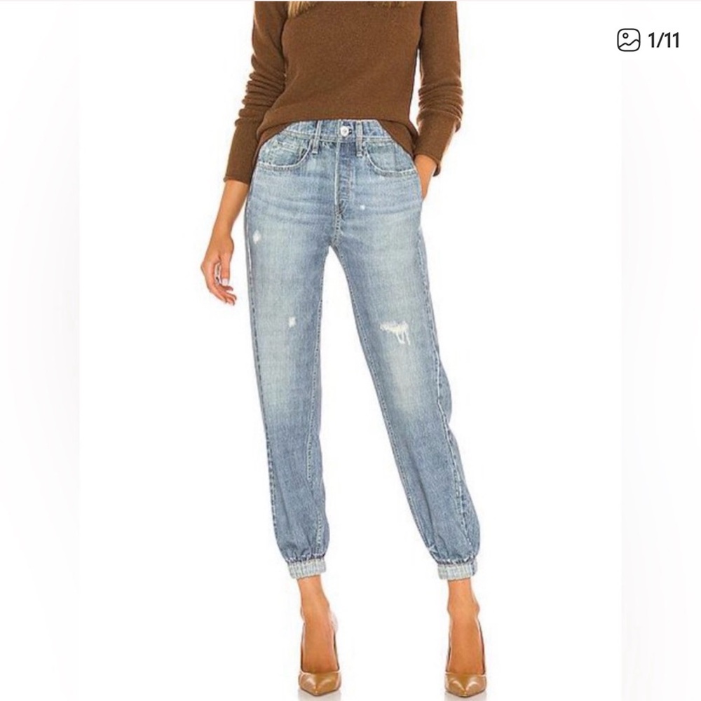 NWOT rag & bone Miramar Cotton Terry Jogger Sweatpant Jeans Sz 00